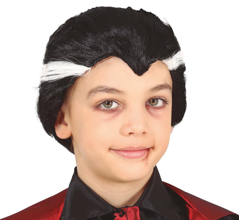 DRACULA WIG FOR CHILDREN IN BOX