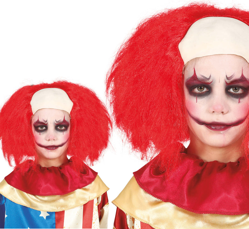 BALD CLOWN WIG FOR CHILDREN IN BOX