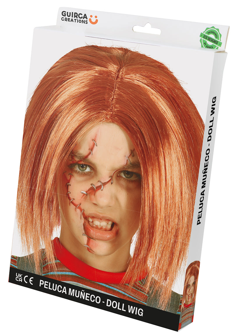 CHILD KILLER DOLL WIG IN BOX