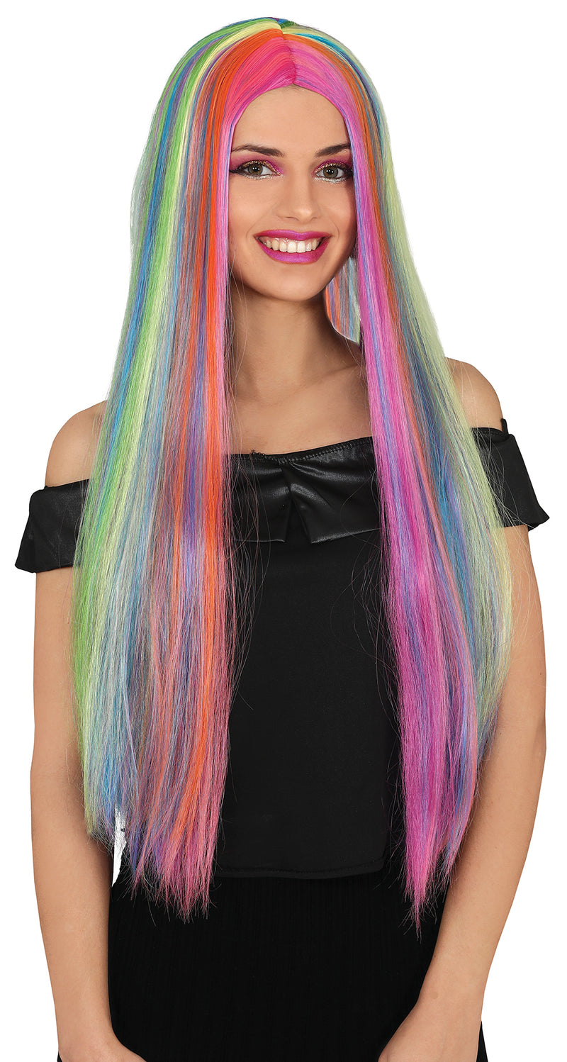 MULTICOLOR WIG IN BOX