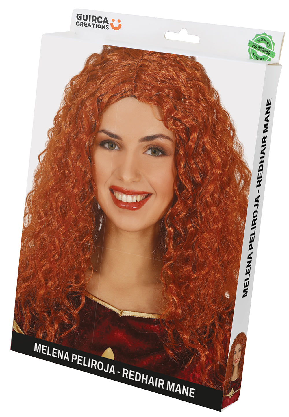 GINGER HAIR WIG IN BOX