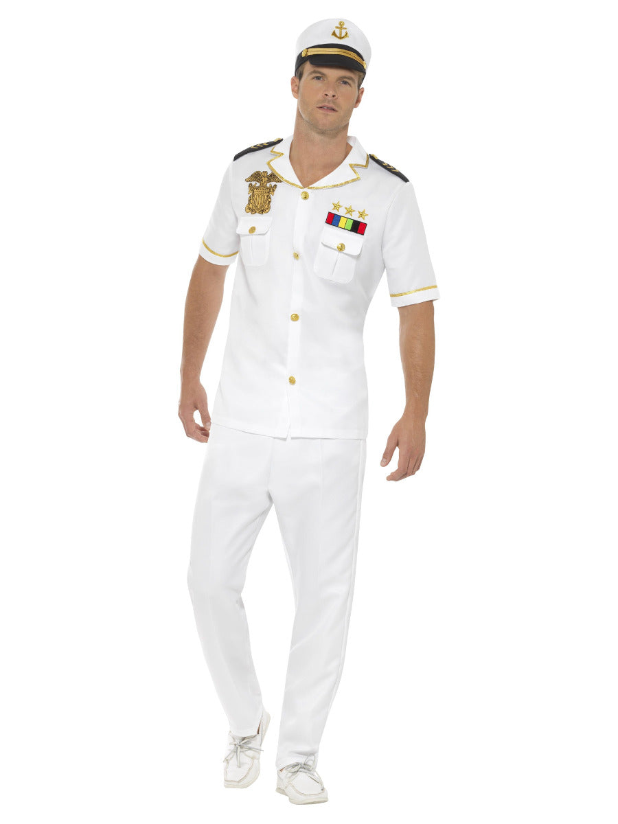 Captain Costume, White - 1