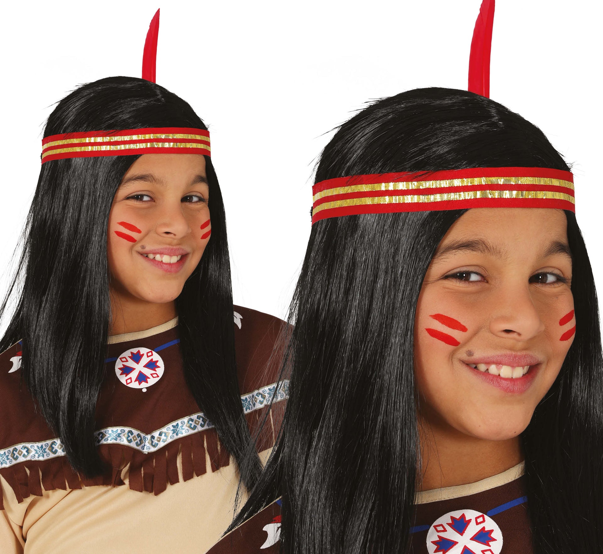 INDIAN WIG (BOX PACKAGING), CHILDREN