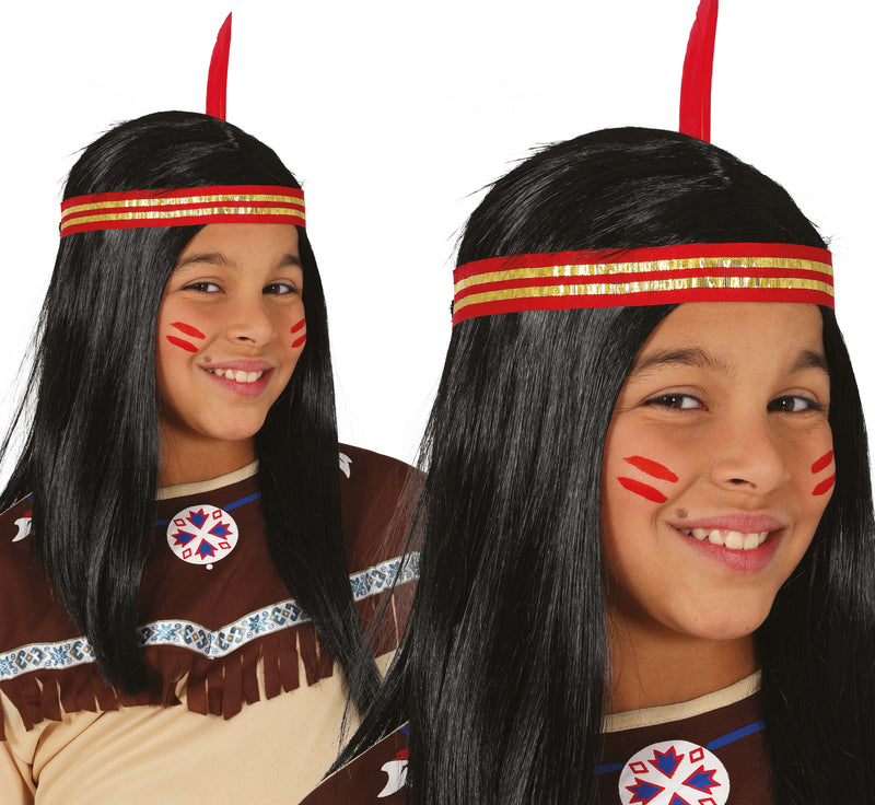 INDIAN WIG (BOX PACKAGING), CHILDREN