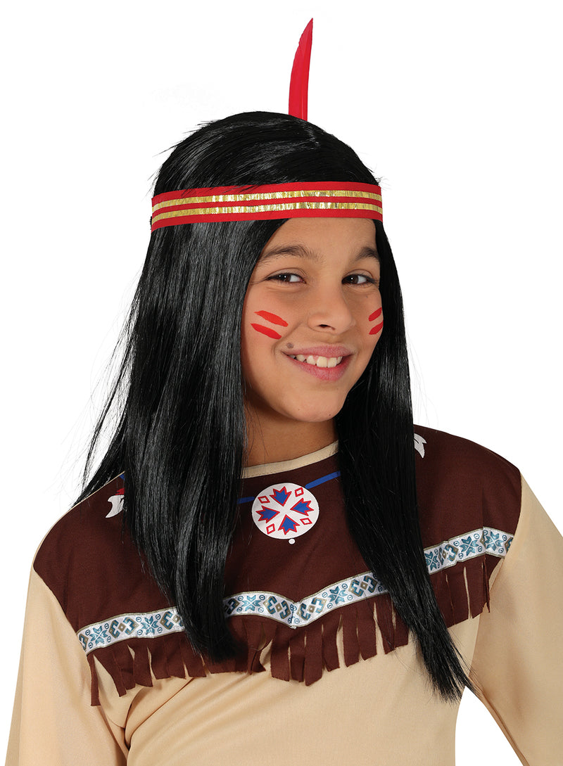 INDIAN WIG (BOX PACKAGING), CHILDREN