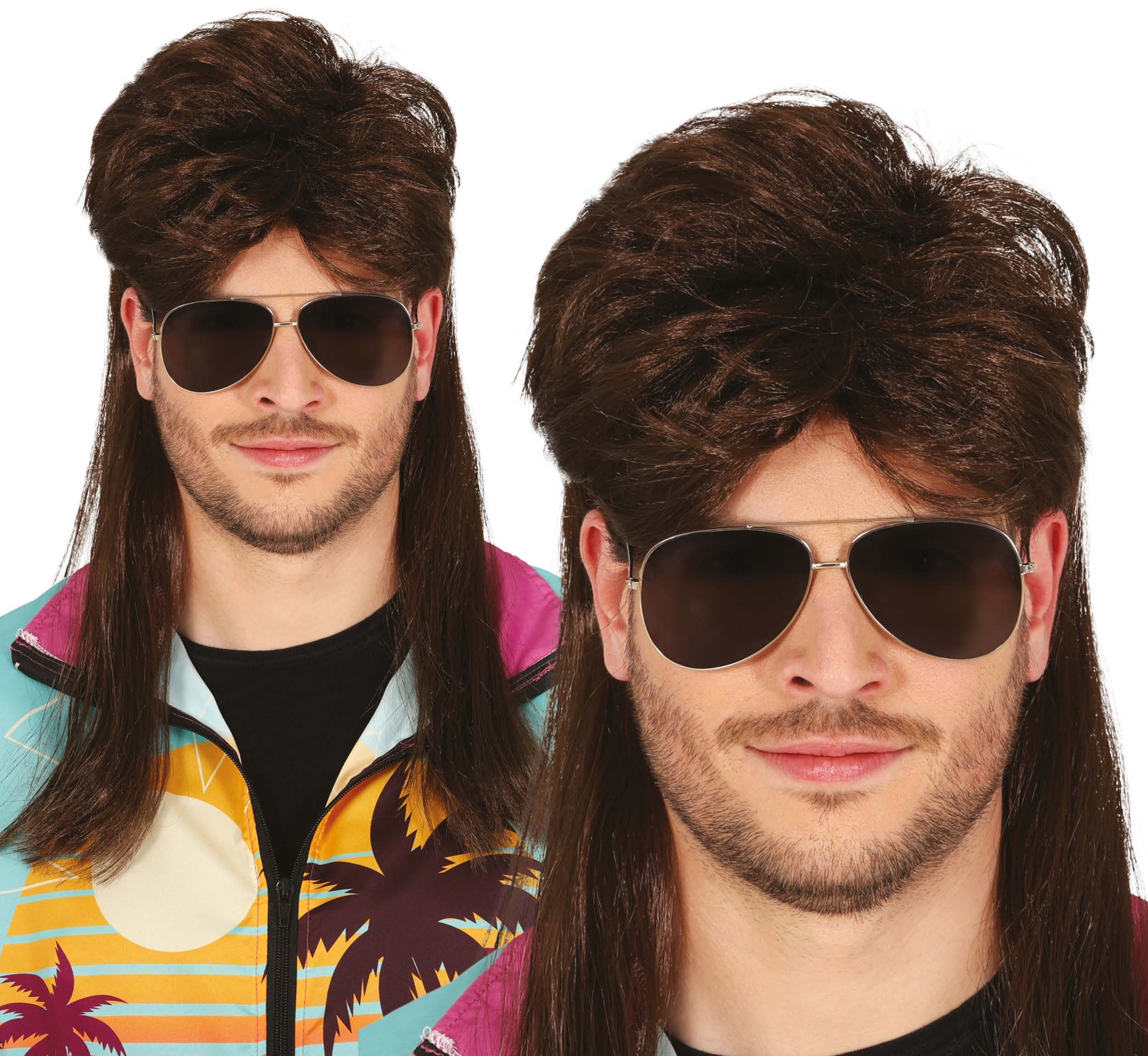 MULLET WIG IN BOX