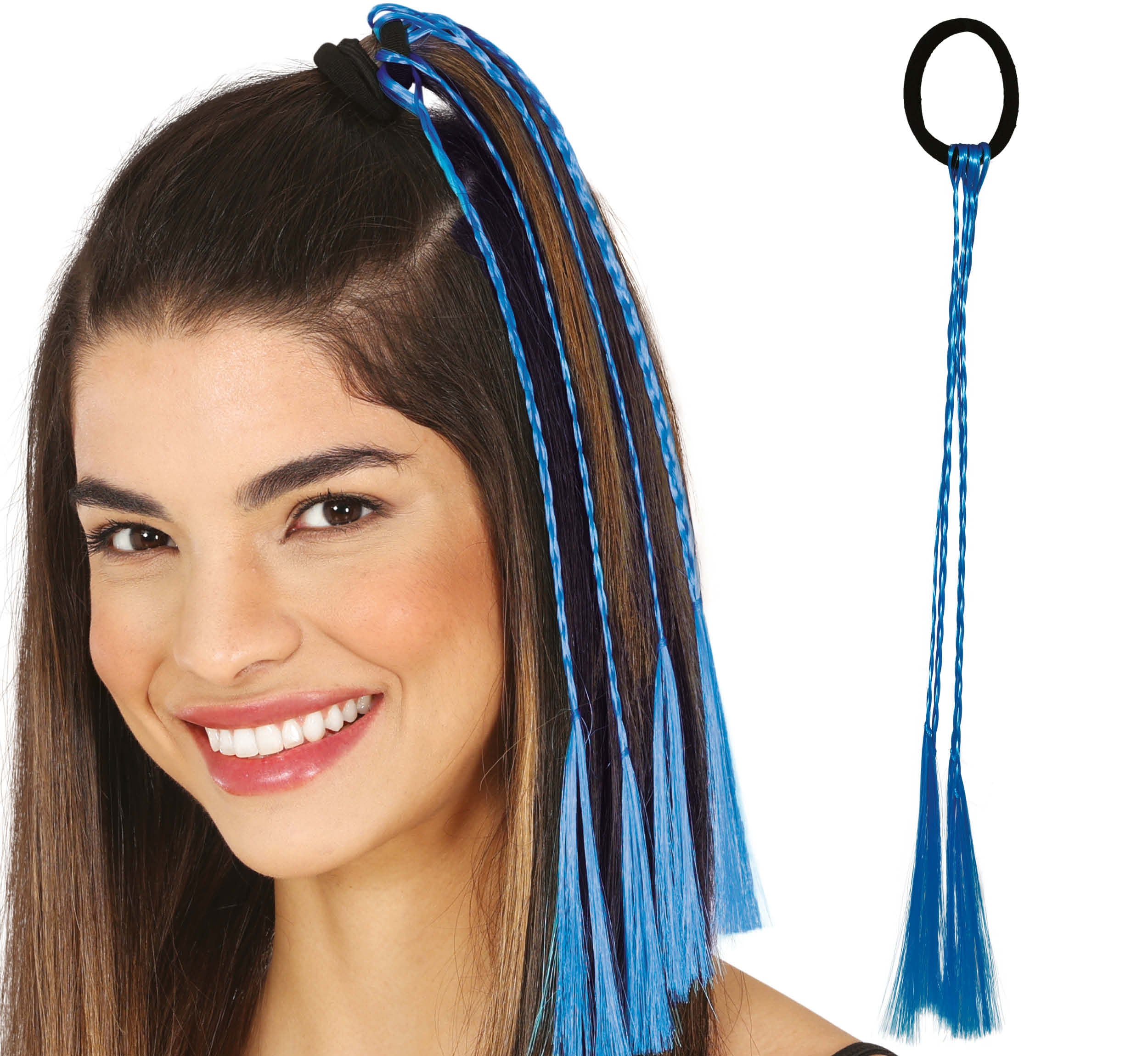 3 braids hair extensions 35 cm