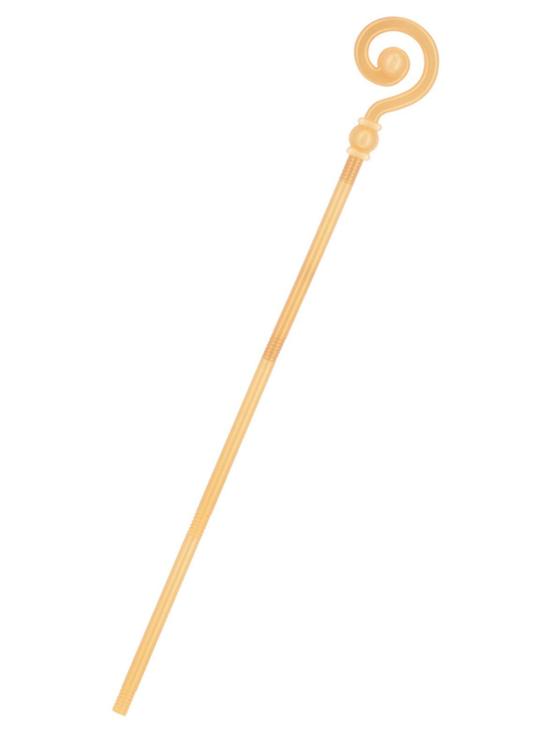 Extendable Crozier Staff, Gold - 1