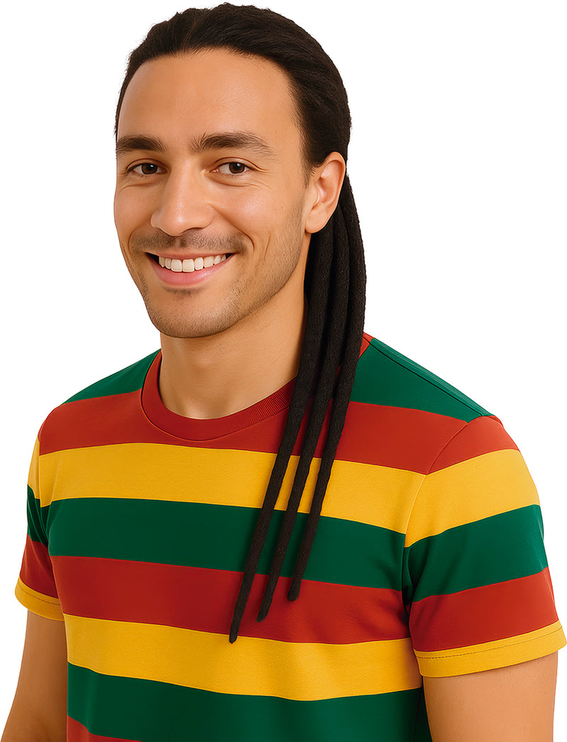 3 RASTA TRANDS 60 CMS BLACK