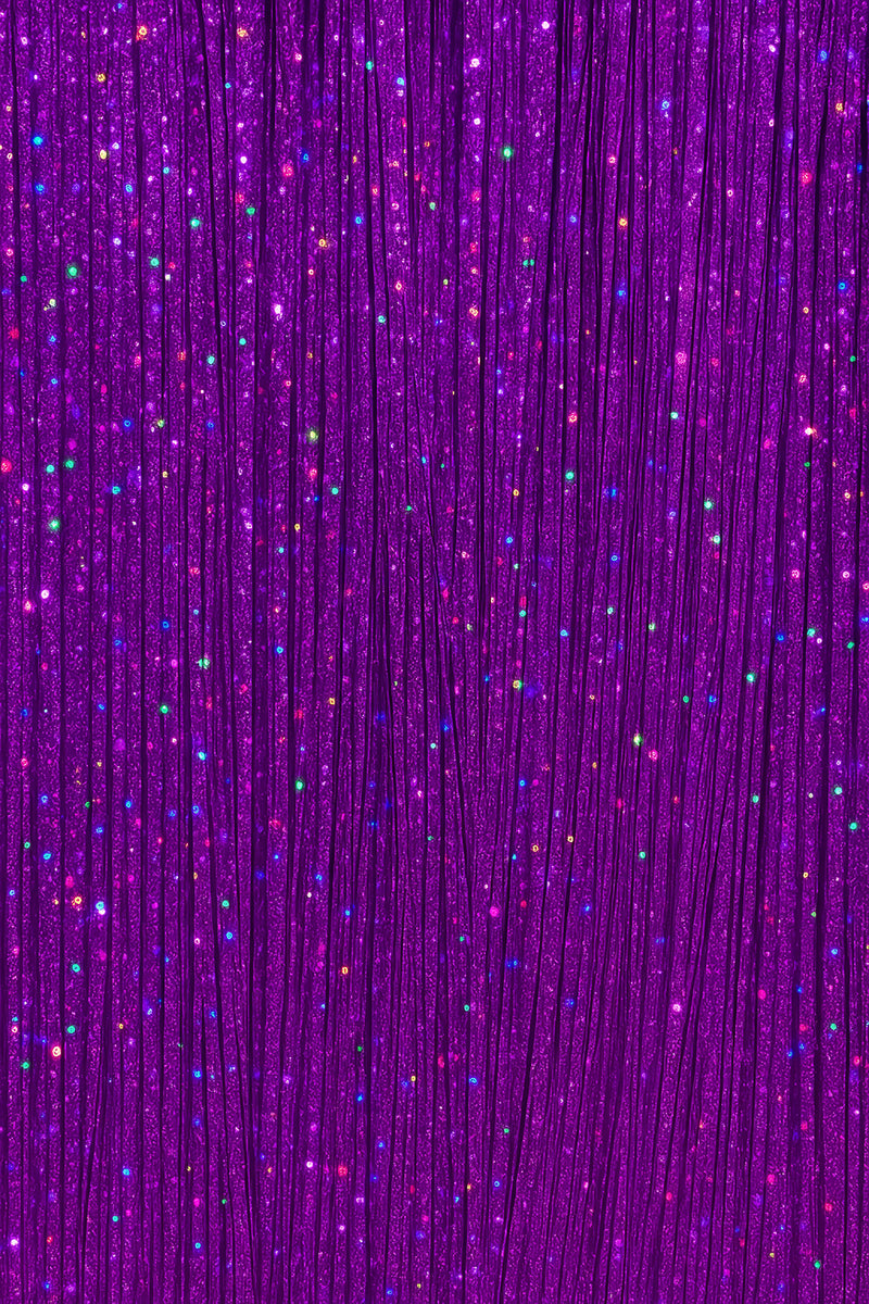 3 TINSEL HAIR EXTENSIONS 50 CM