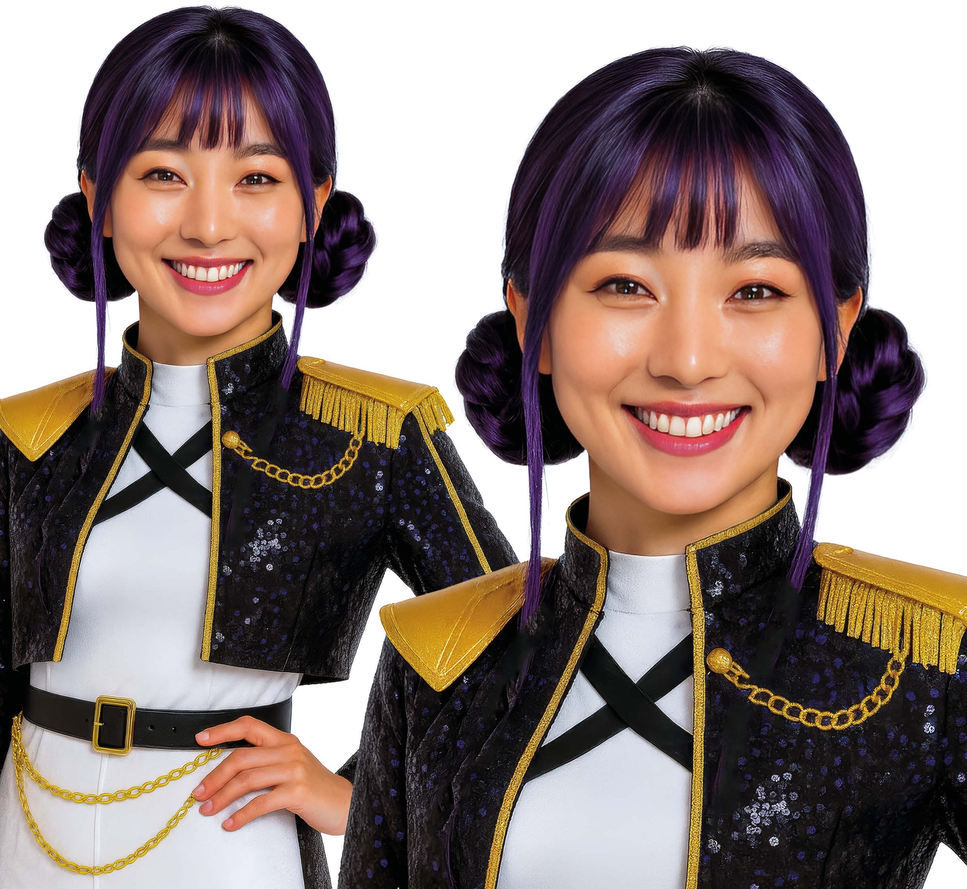 WIG STARRY BUNS K POP