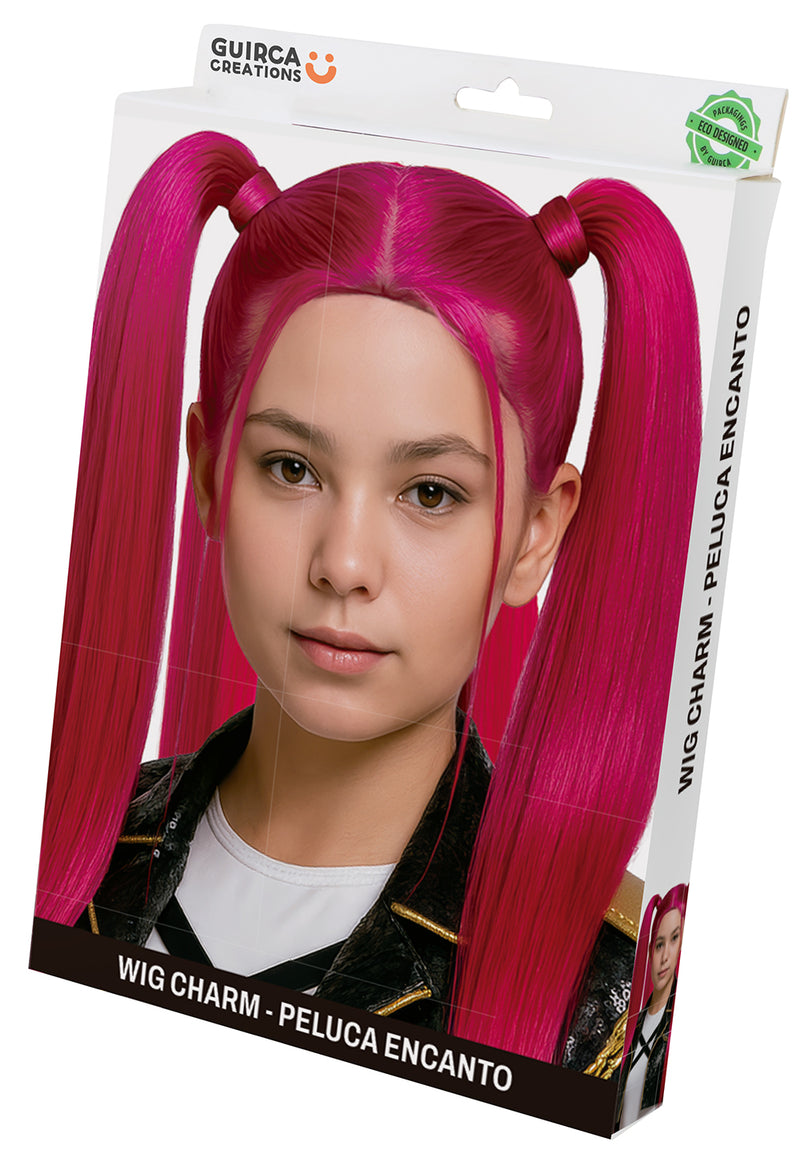 WIG K POP PINK CHARM