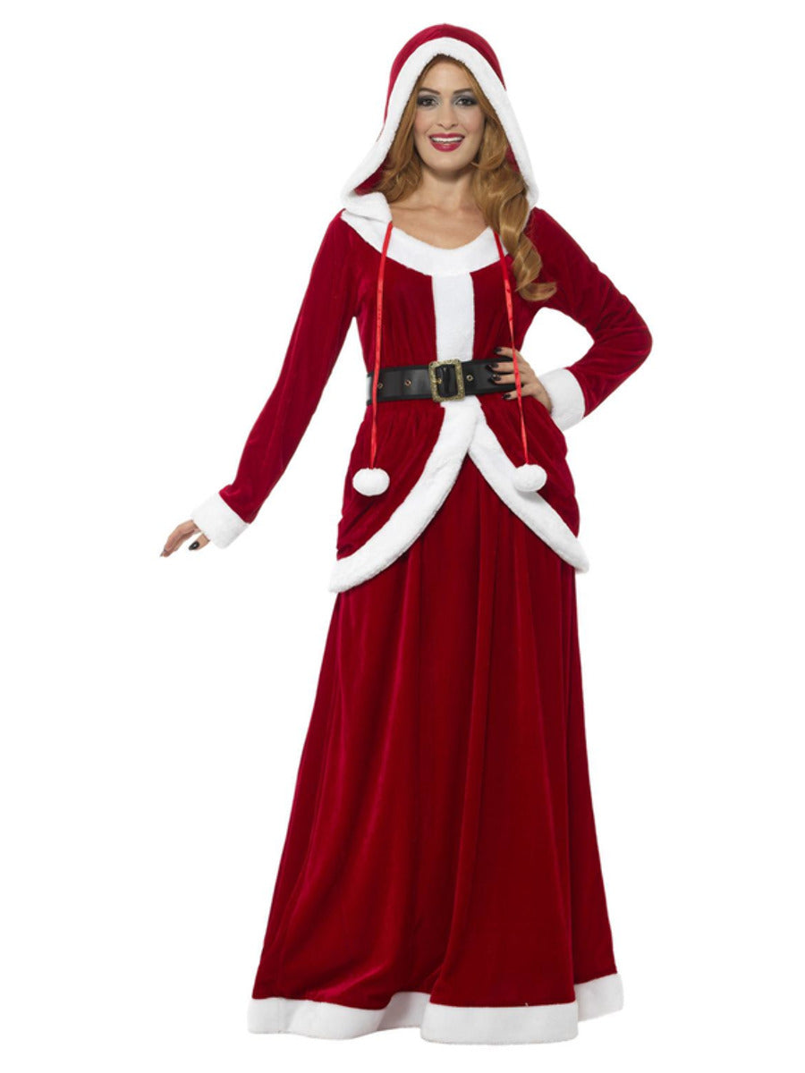 Deluxe Ms Claus Costume, Red - 5
