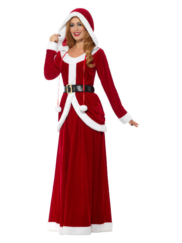 Deluxe Ms Claus Costume, Red - 2