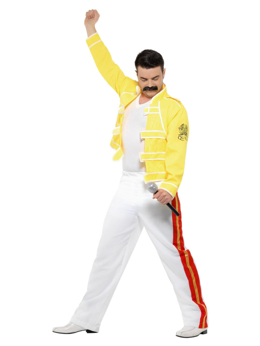 Queen Freddie Mercury Costume, Yellow - 1