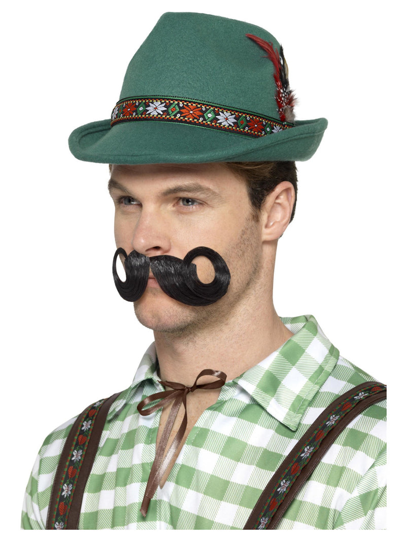Deluxe Alpine Trenker Hat, Green - 1