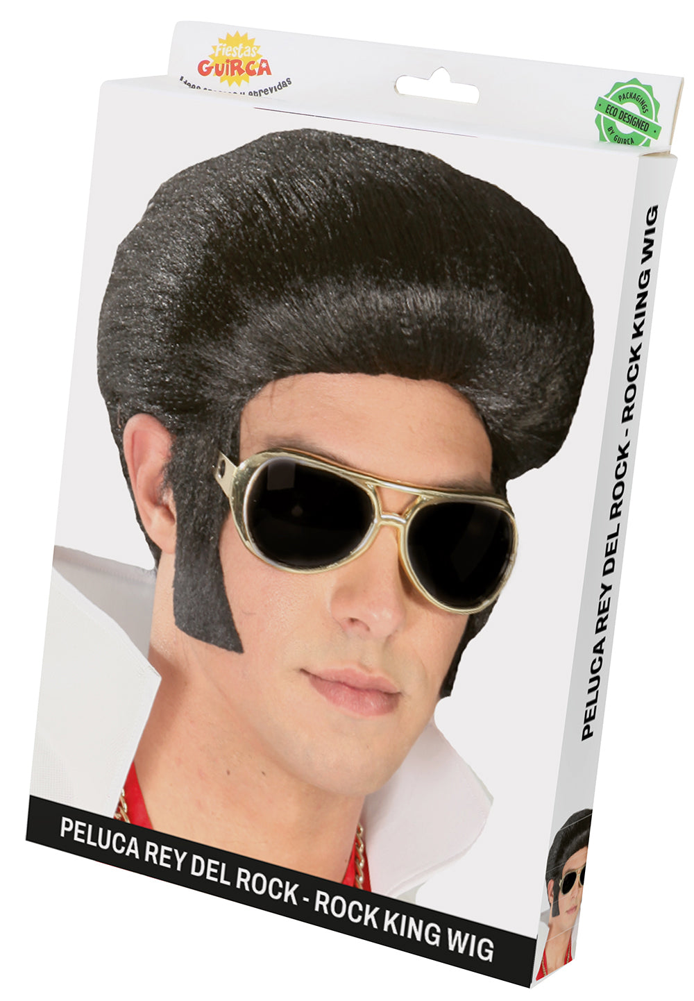 KING OF ROCK AND ROLL WIG (BOX CONTAINER