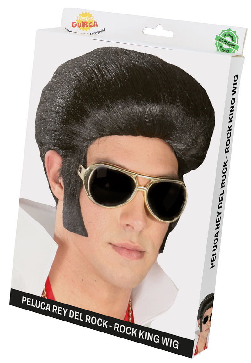 KING OF ROCK AND ROLL WIG (BOX CONTAINER