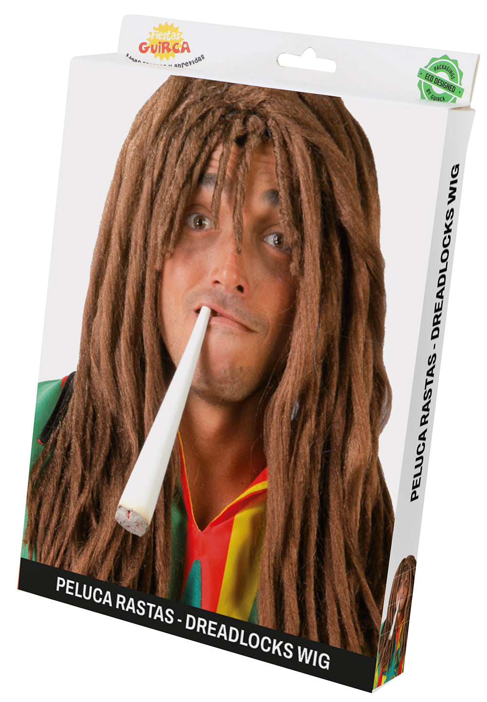 BROWN RASTA WIG (BOX CONTAINER)