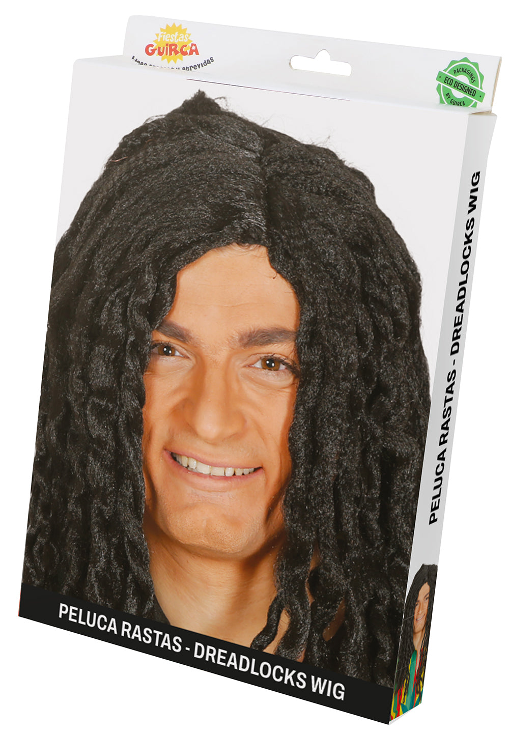 BLACK RASTA WIG (BOX CONTAINER)