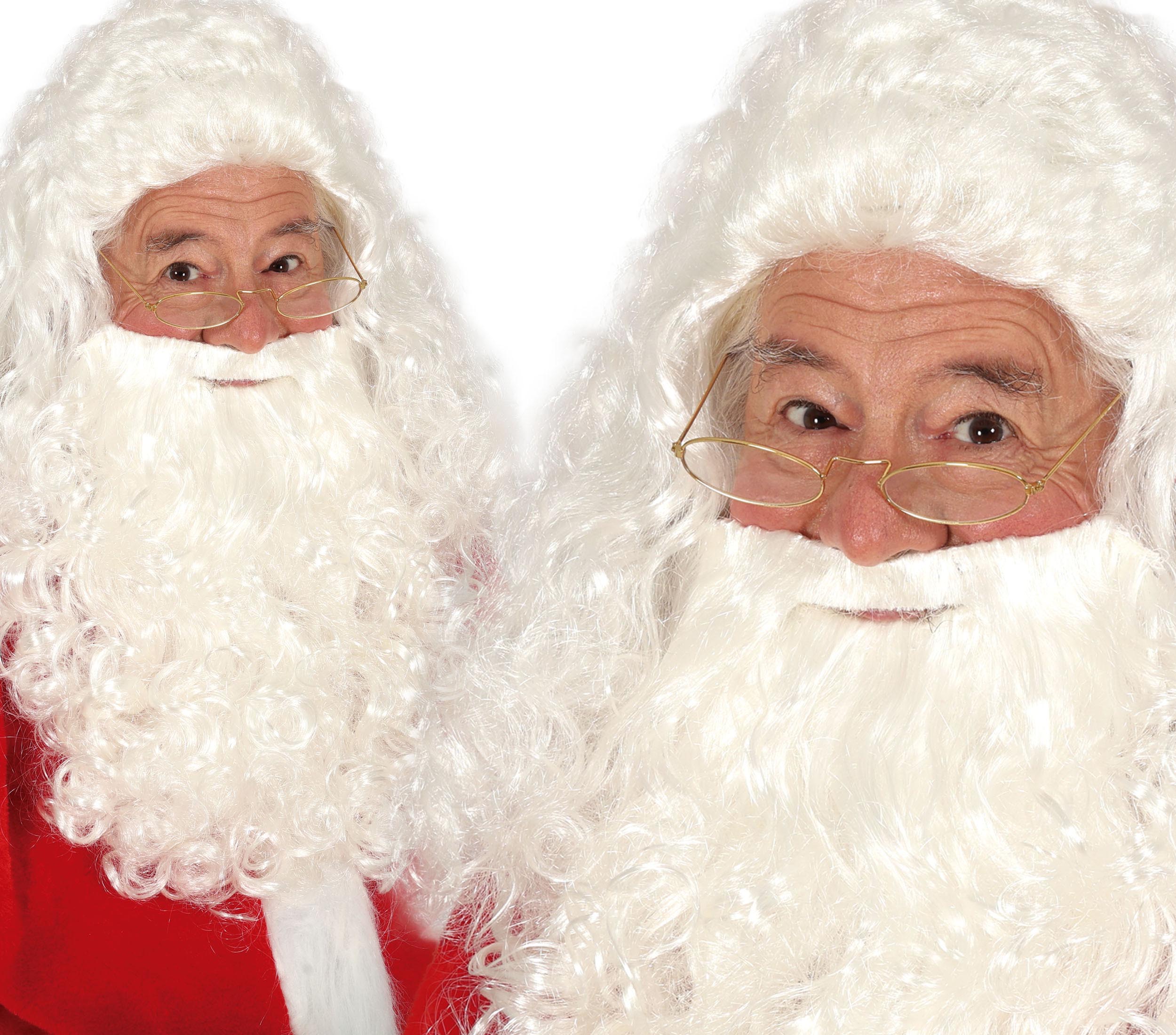 SANTA CLAUS WIG AND BEARD (BOX)
