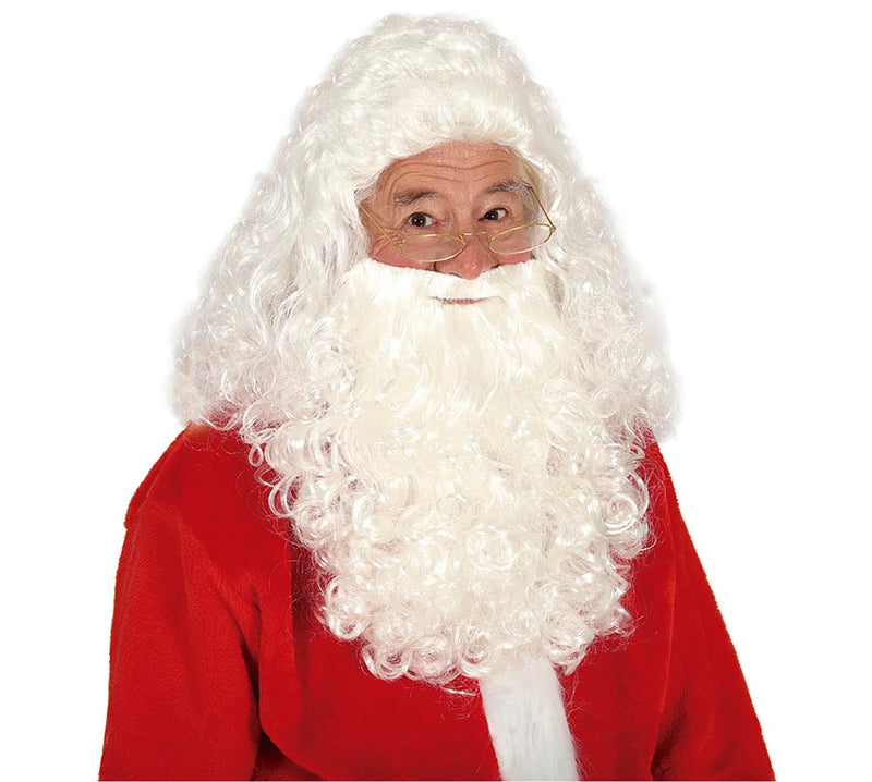 SANTA CLAUS WIG AND BEARD (BOX)