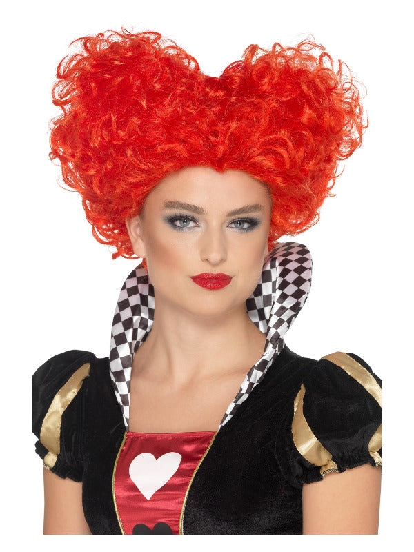 Heart Wig, Red - 2