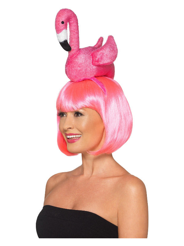 Flamingo Headband, Pink - 2