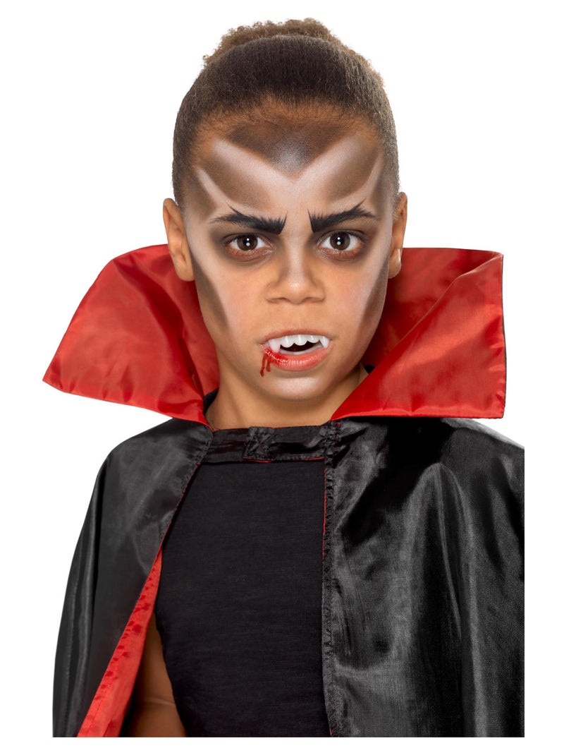 Smiffys Make-Up FX, Kids Vampire Kit, Aqua, Multi- - 1