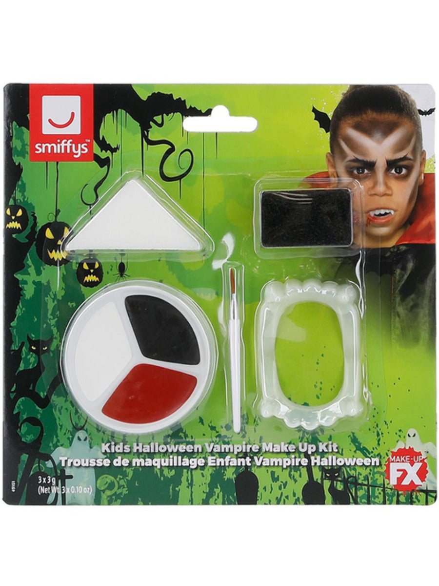 Smiffys Make-Up FX, Kids Vampire Kit, Aqua, Multi- - 3