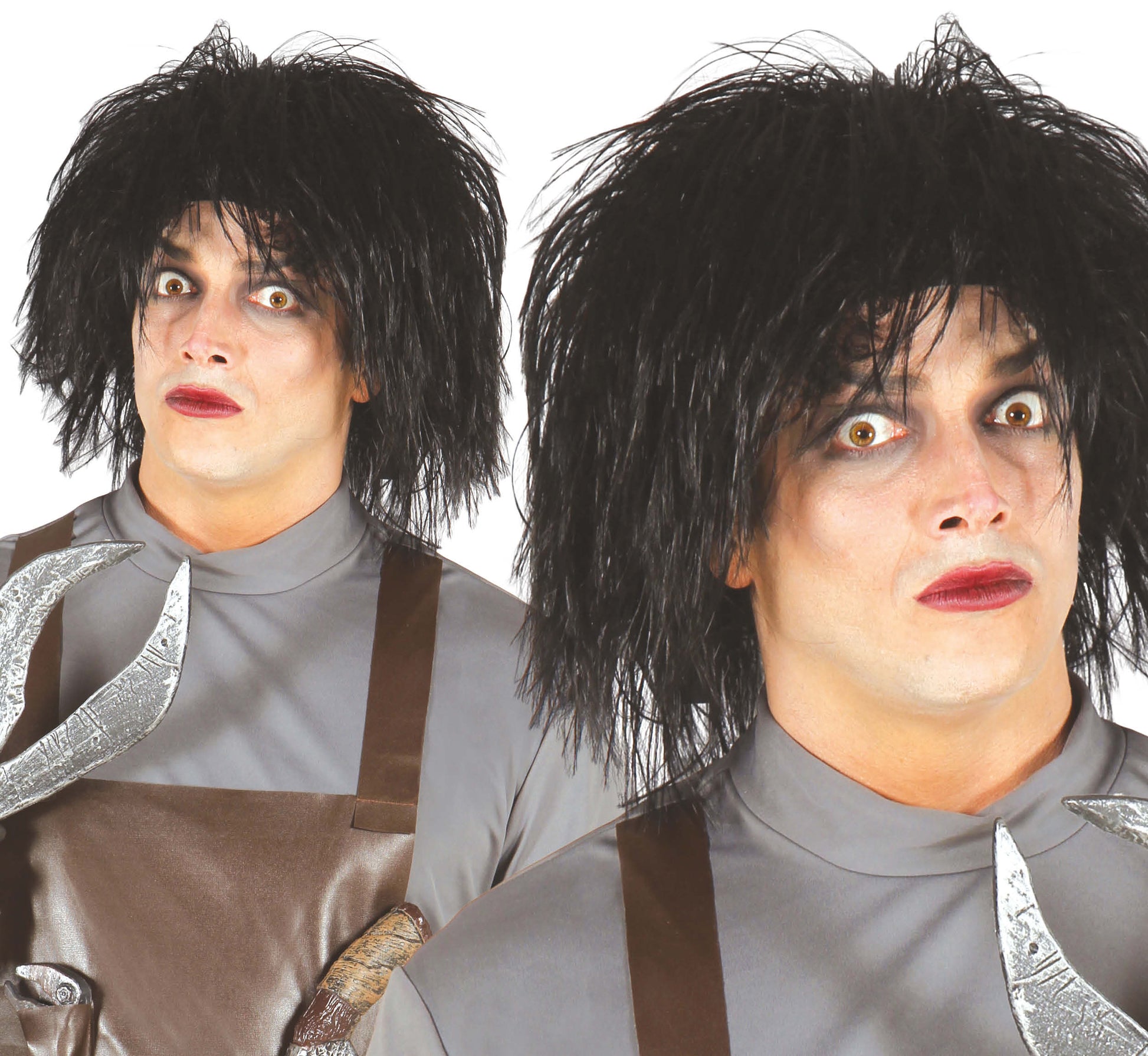 MAN’S WIG WITH SCISSORS (BOX CONTAINER)