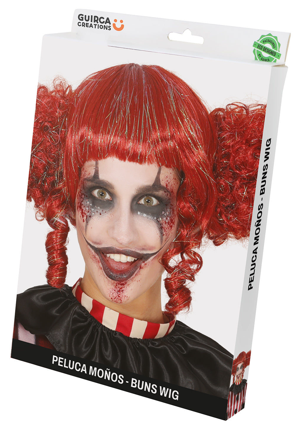 BROWN BUN WIG (BOX IN CONTAINER)
