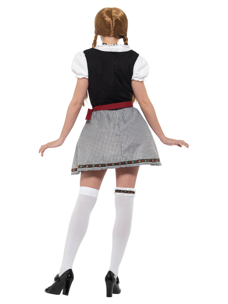 Flirty Fräulein Bavarian Costume, Black - 3