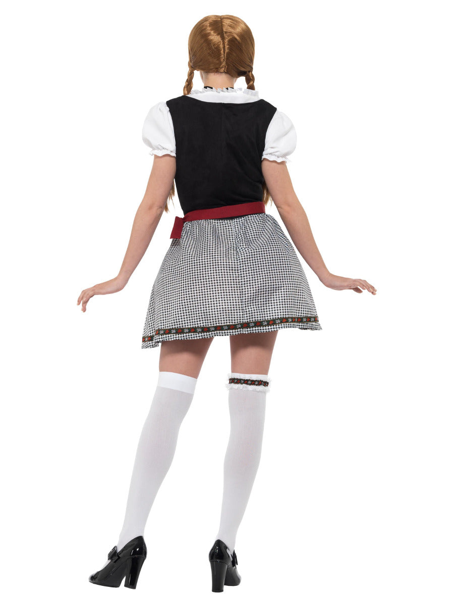 Flirty Fräulein Bavarian Costume, Black - 3