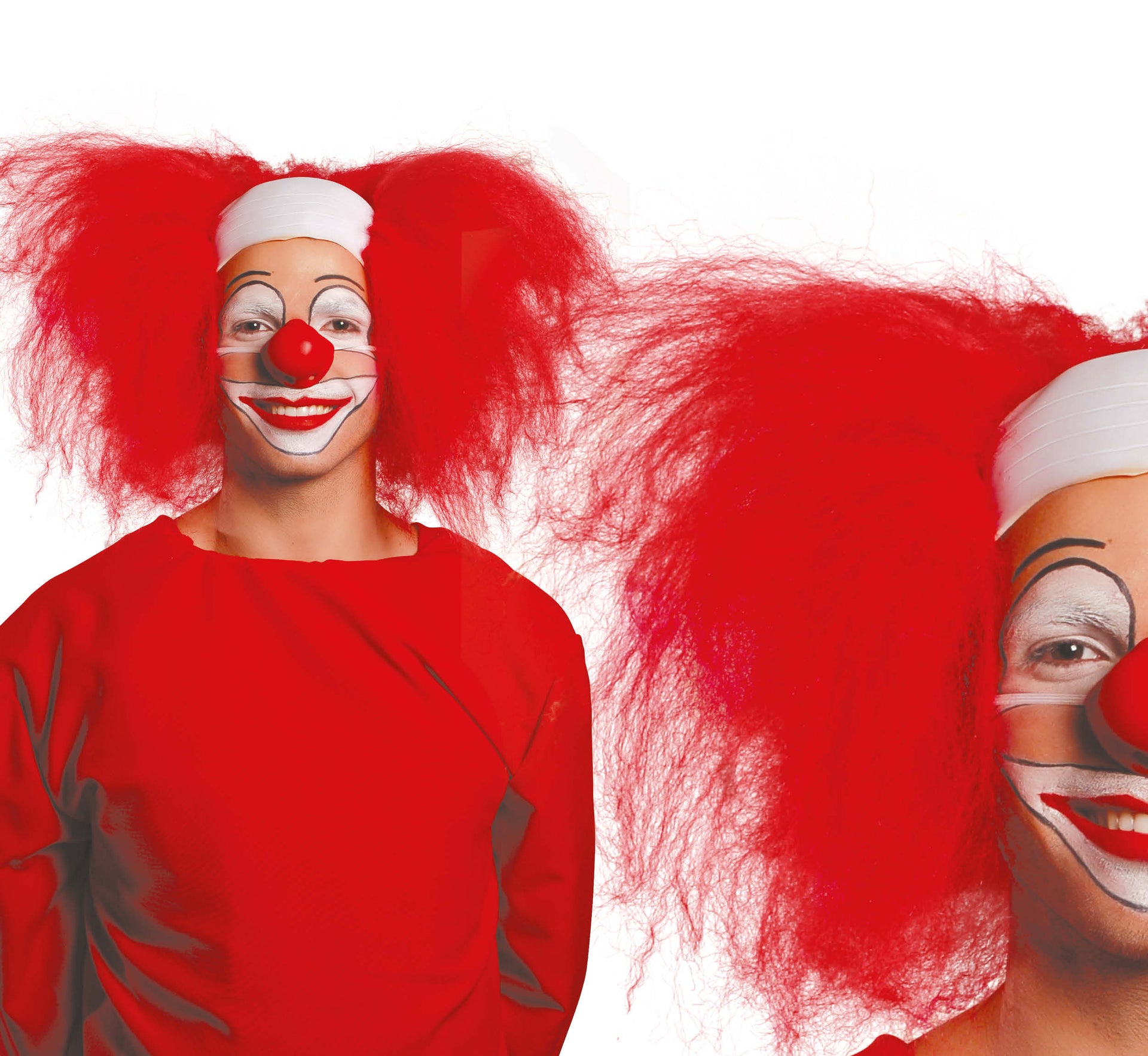 CLOWN BALD PATE WITH HAIR (BOX CONTAINER