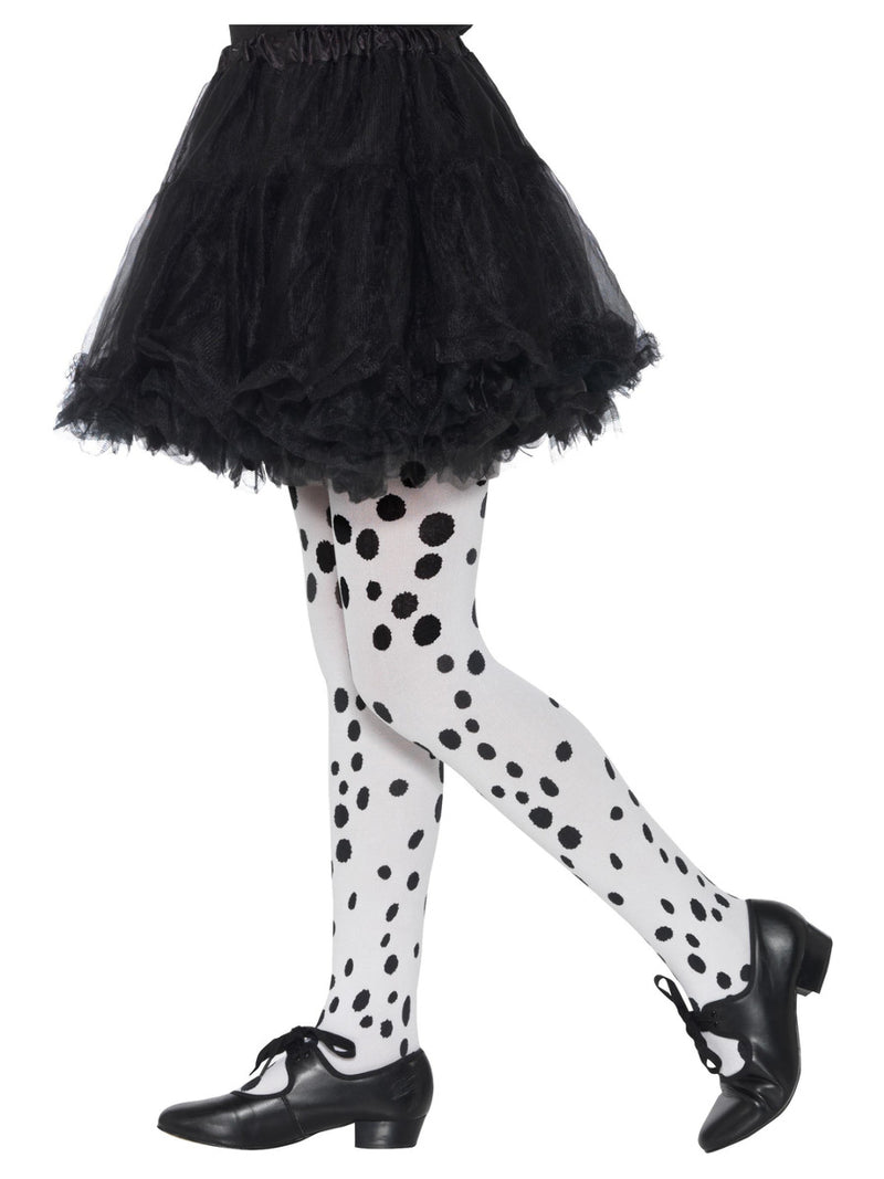 Dalmatian Tights, Childs, Black & White - 1