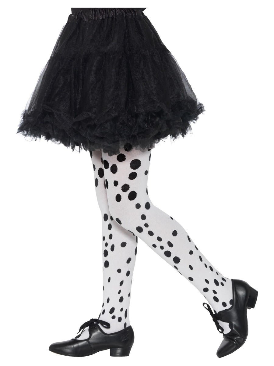 Dalmatian Tights, Childs, Black & White - 1