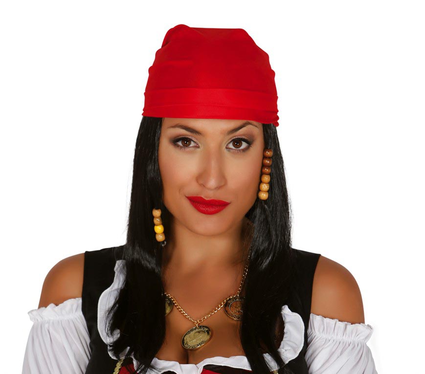 PIRATE WIG AND SCARF (BOX CONTAINER)
