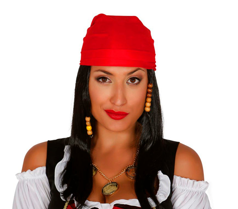 PIRATE WIG AND SCARF (BOX CONTAINER)