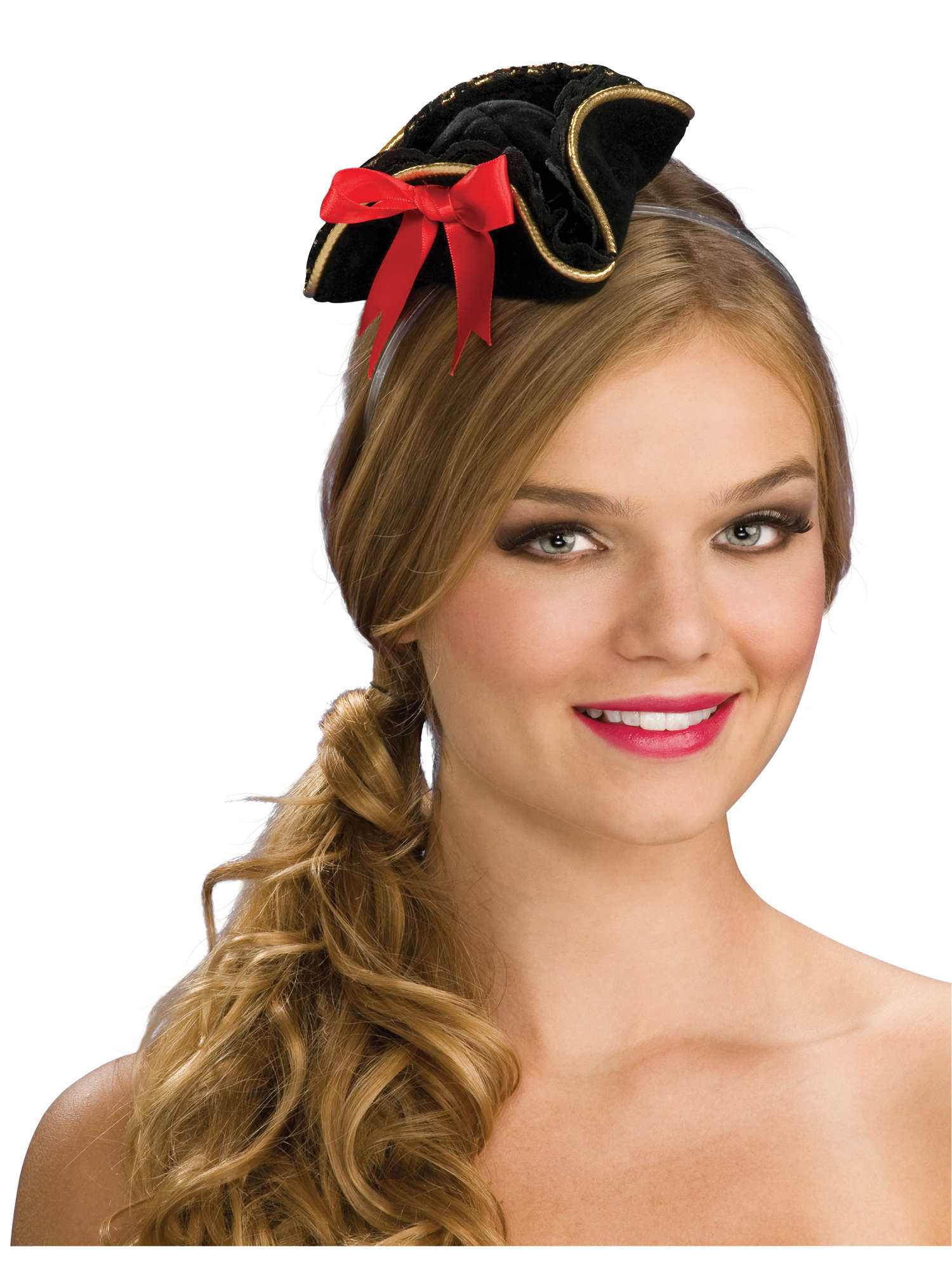 BLK MINI BUCCANEER HAT