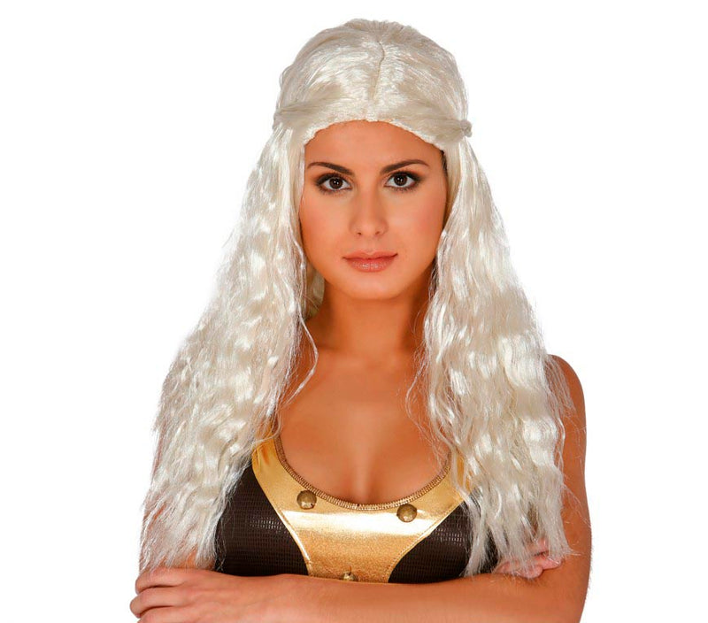 LONG WHITE WIG (BOX CONTAINER)
