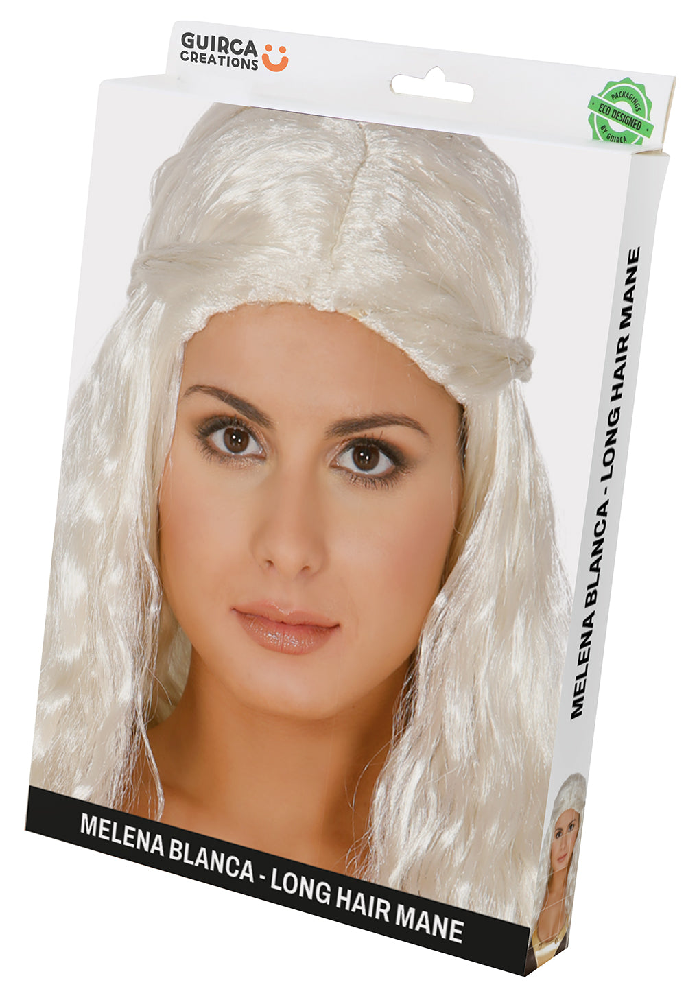 LONG WHITE WIG (BOX CONTAINER)