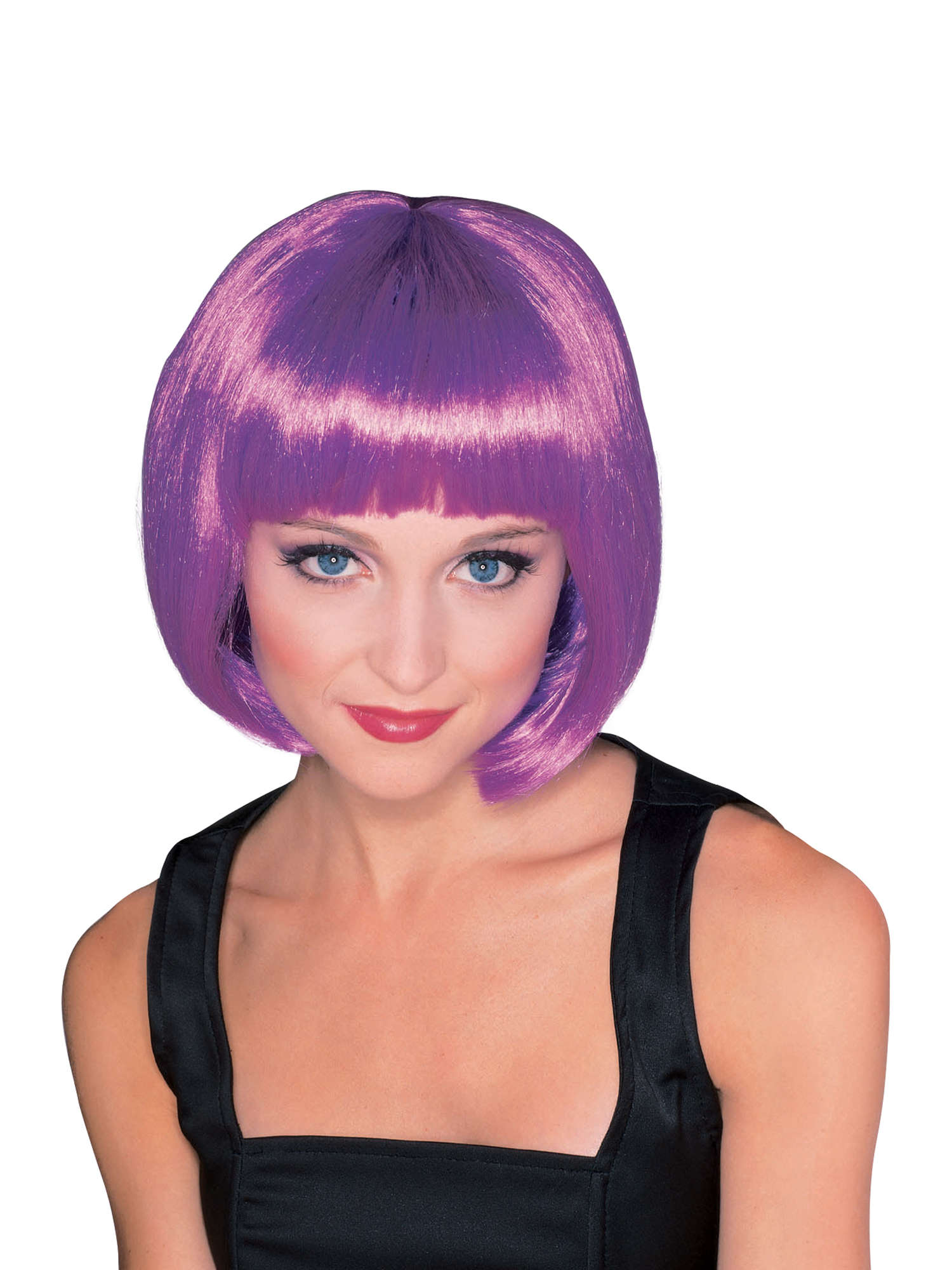 Super Model Purple Wig