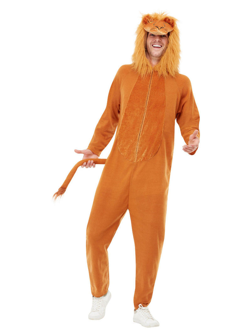 Lion Costume, Brown - 5
