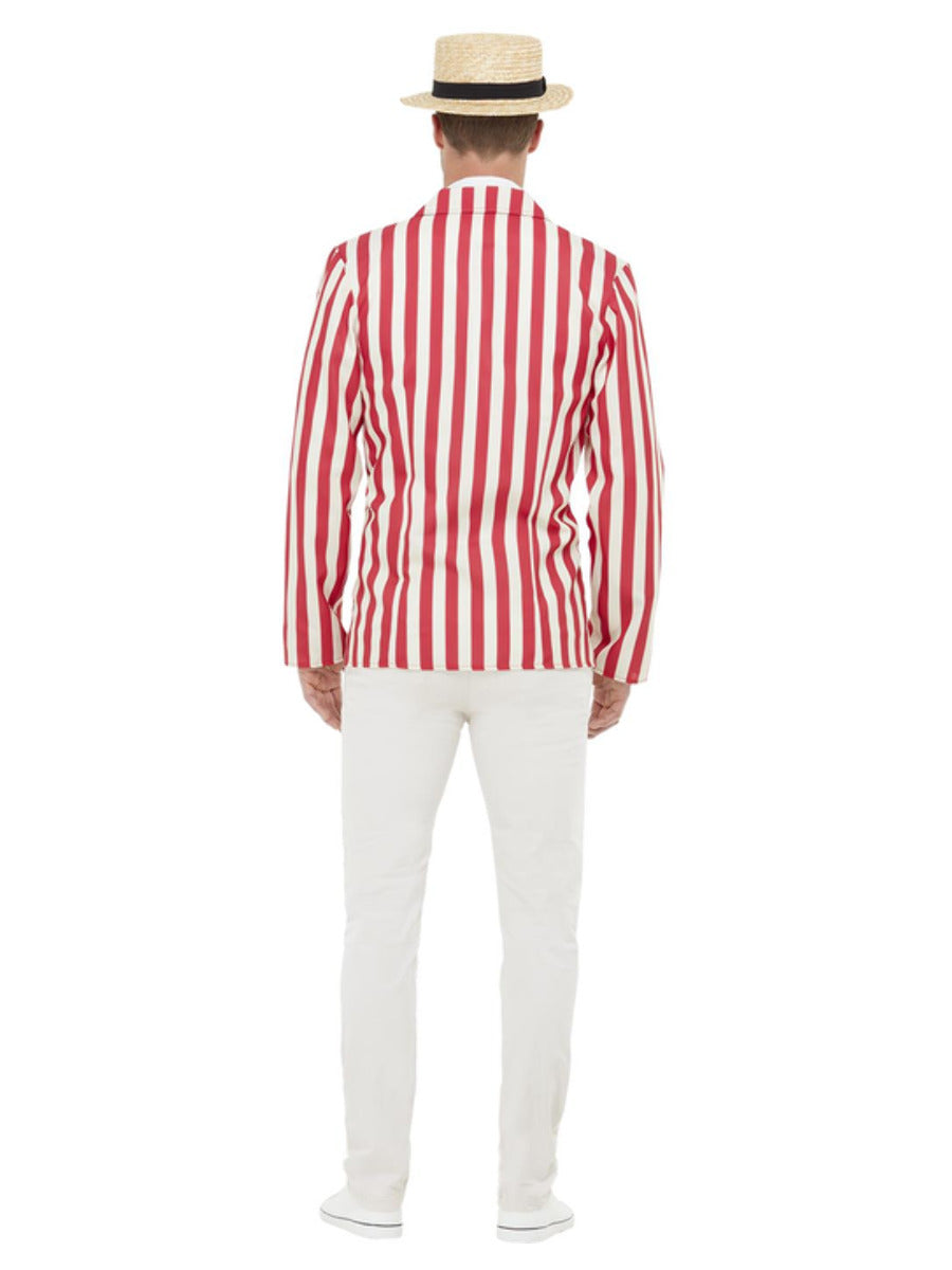 20s Barber Shop Costume, Red & Cream  - 3