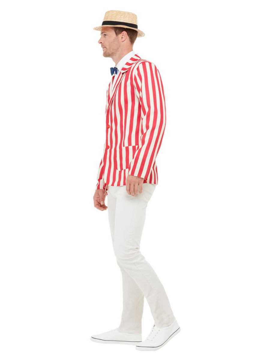 20s Barber Shop Costume, Red & Cream  - 4
