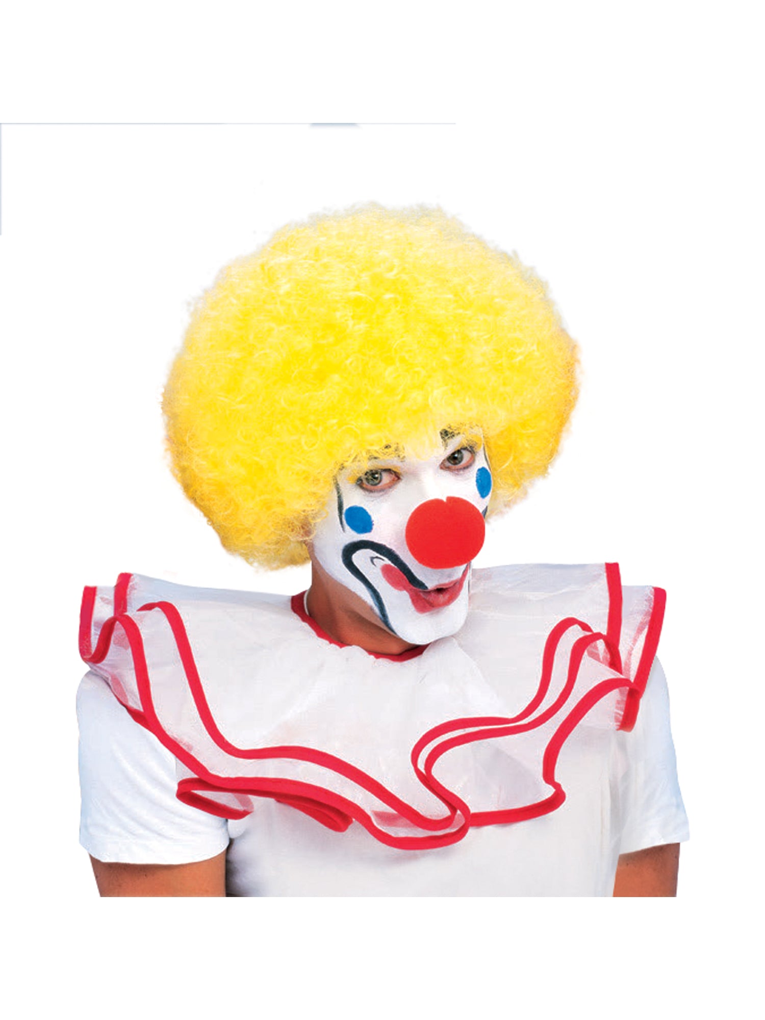 POPULAR CLOWN WIG-YELLOW