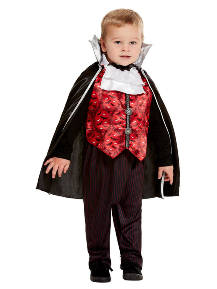 Toddler Vampire Costume, Red - 5