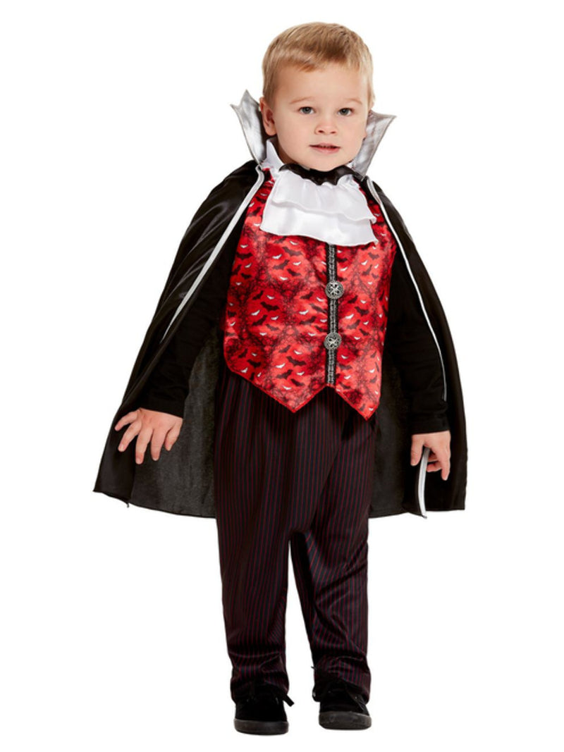 Toddler Vampire Costume, Red - 5