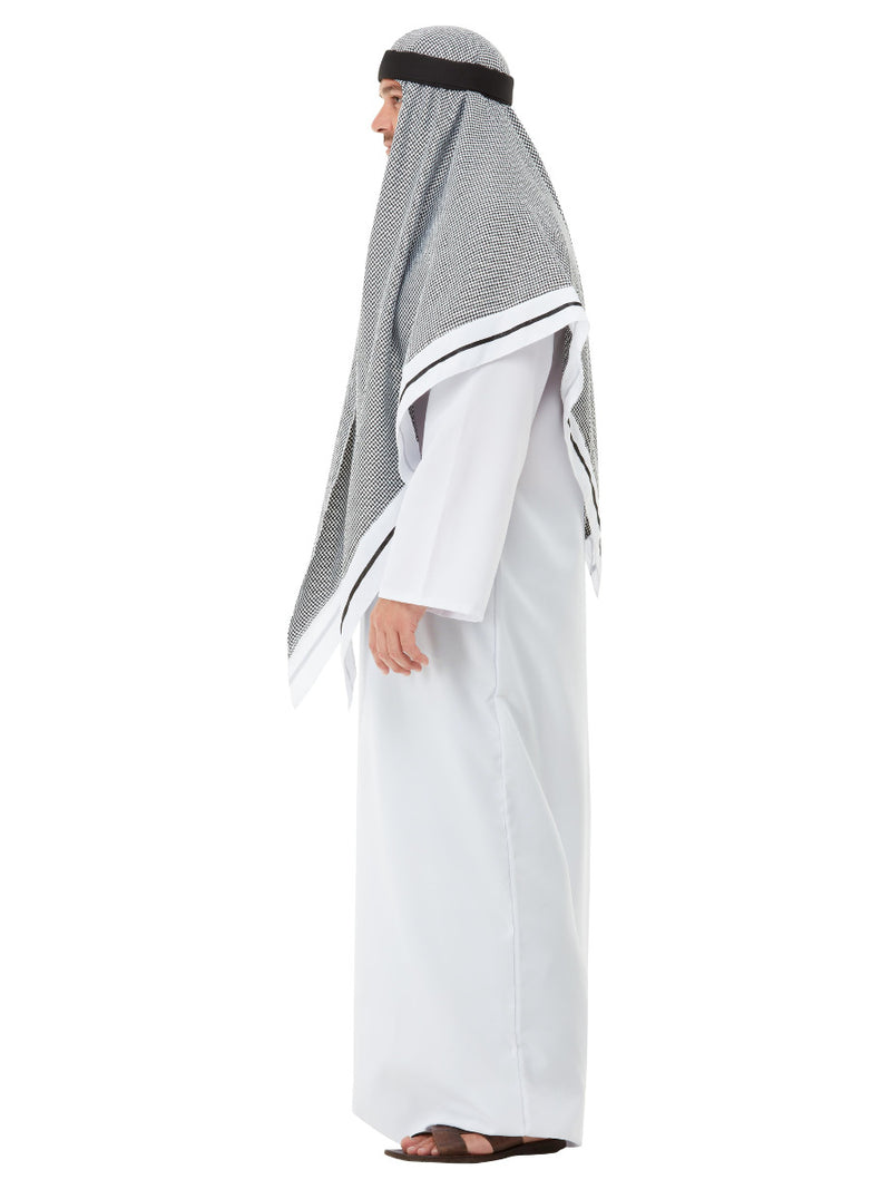 Deluxe Fake Sheikh Costume, White - 4
